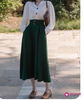 长裙适合配什么鞋子