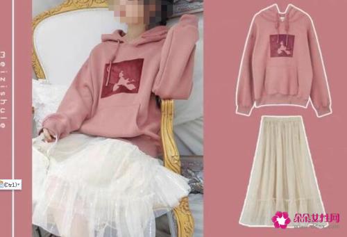 校园风穿搭女生温暖色系的颜色