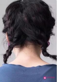 简单易学的发型自己扎
