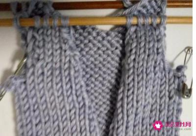 女士开襟毛衣编织花样