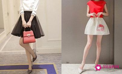 秋冬蓬蓬裙怎么搭配