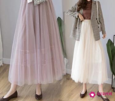 秋冬蓬蓬裙怎么搭配