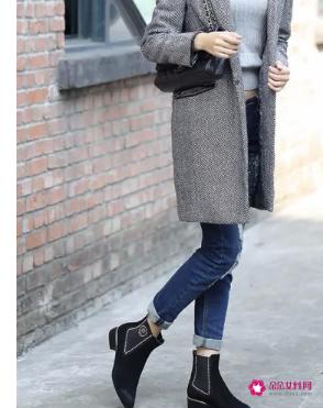 短靴子怎么搭配