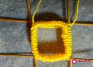 新款披肩的编织方法