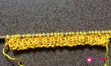 新款披肩的编织方法