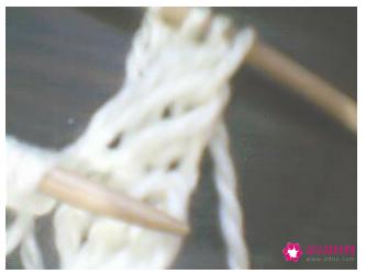 情人扣围巾编织教程