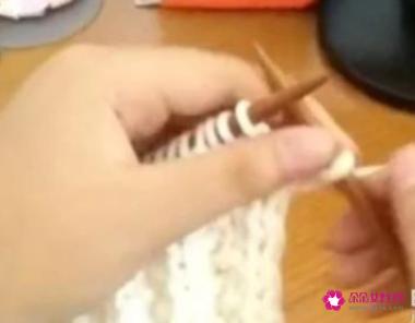 情人扣围巾编织教程