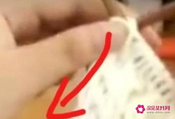 情人扣围巾编织教程