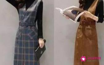 小香风背心裙怎么搭配内搭