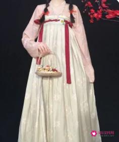 两片式齐胸襦裙穿法