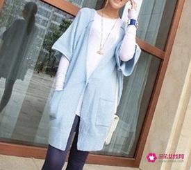 开衫毛衣的穿法图解