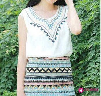 民族风服装搭配