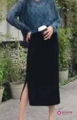 黑色长裙怎么搭配什么