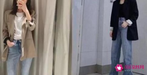 女士小西装外套怎么搭配