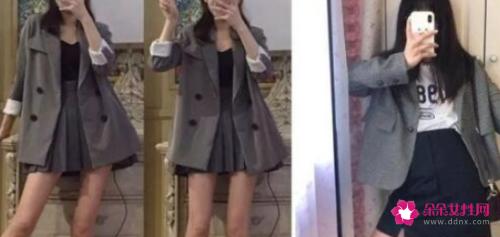 女士小西装外套怎么搭配