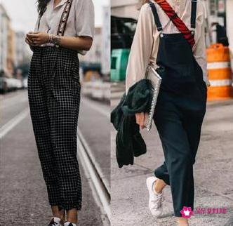 穿背带裤有什么搭配