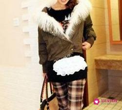 冬天时尚女装搭配图片