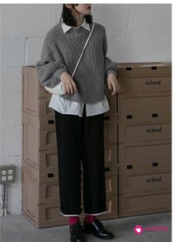 冬天时尚女装搭配图片