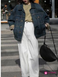 冬天时尚女装搭配图片