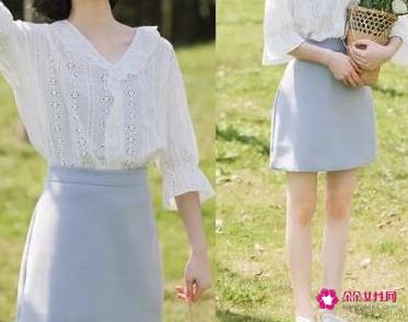 纯白t恤怎么搭配