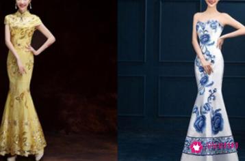 旗袍礼服教你优雅应该怎么搭配