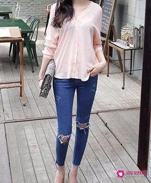 黑色高跟鞋搭配衣服图片夏天