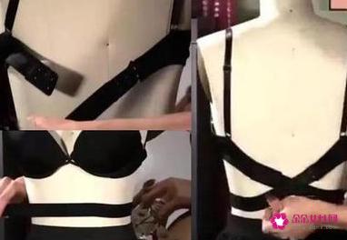 露背装怎么穿内衣窍门