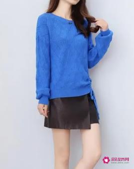 镂空毛衣里面配什么内搭图片