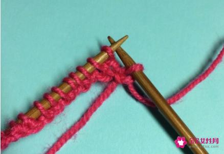 毛线围巾的编织图案