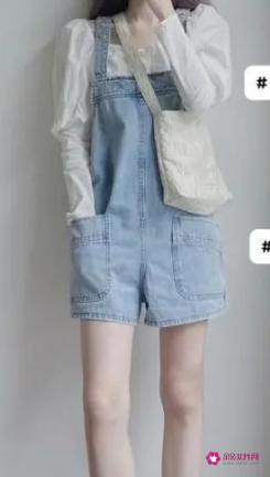 吊带裤怎么搭配图片