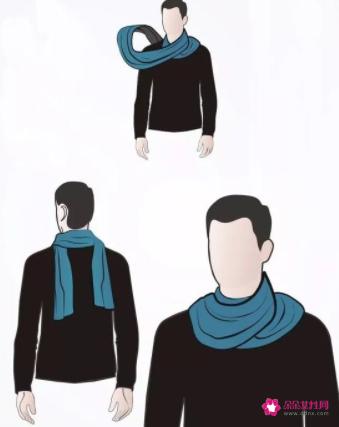 怎么戴围巾好看简单