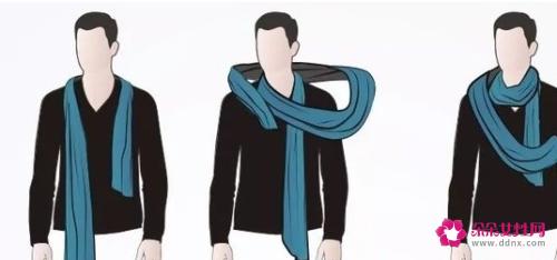 怎么戴围巾好看简单