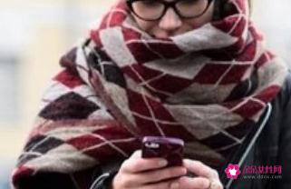 韩国长条围巾怎么围好看