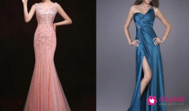 长款晚礼服优雅搭配