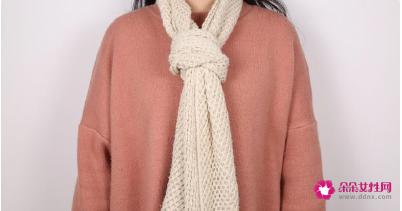 披肩围巾的多种围法
