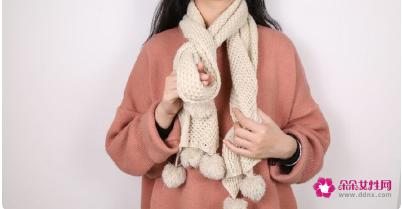 披肩围巾的多种围法