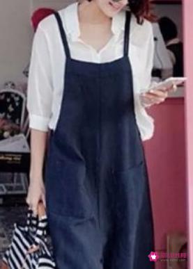 吊带裤可以配什么上衣