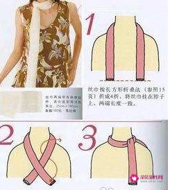 怎样围围巾又漂亮又简单