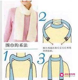 怎样围围巾又漂亮又简单