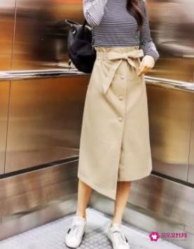 秋冬半身长裙搭配图片大全