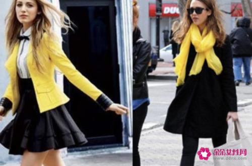 黄色和什么颜色搭配好看这三种穿法非常