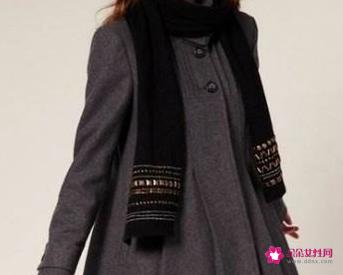 长围巾的各种围法