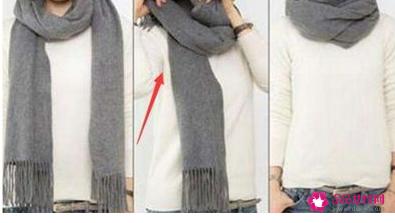 长围巾的各种围法
