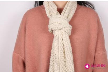 长围巾的各种围法图解