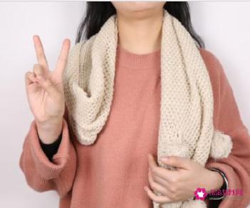 长围巾的各种围法图解