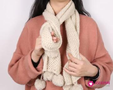 长围巾的各种围法图解