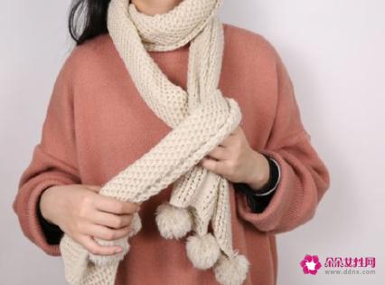 长围巾的各种围法图解
