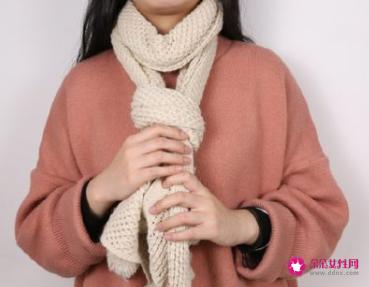 长围巾的各种围法图解
