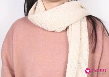 长围巾的各种围法图解