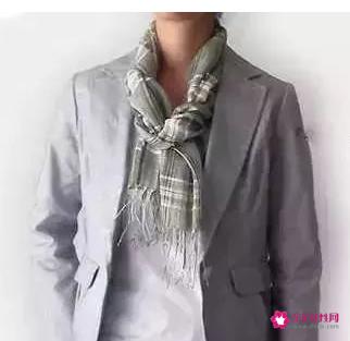 长围巾的各种围法图解